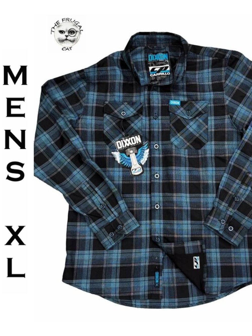 DIXXON FLANNEL x CP-CARRILLO Flannel Shirt - Men's XL